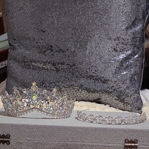 Silver Rhinestone Tiaras